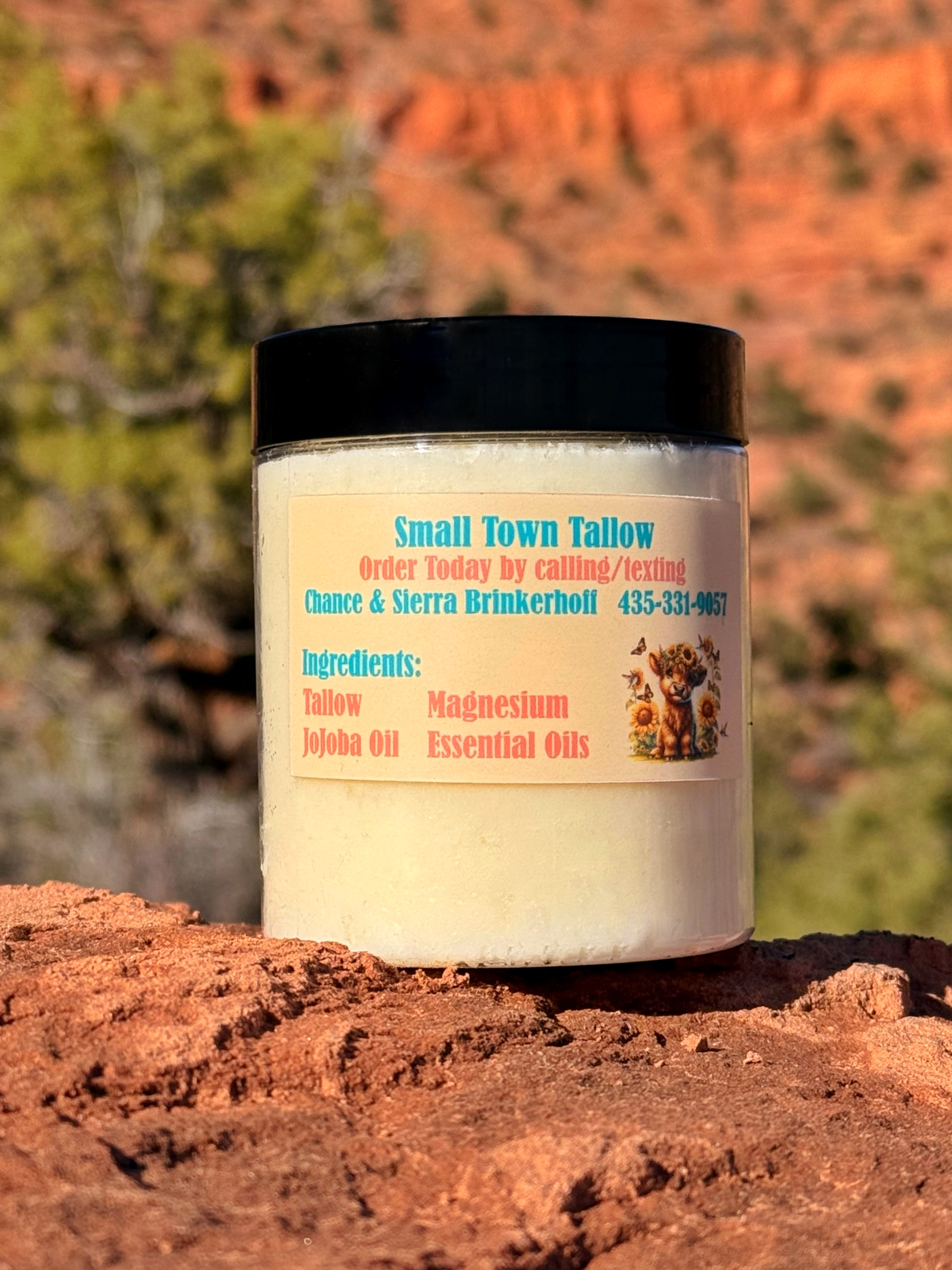 Eucalyptus Menthol Whipped Tallow Body Cream